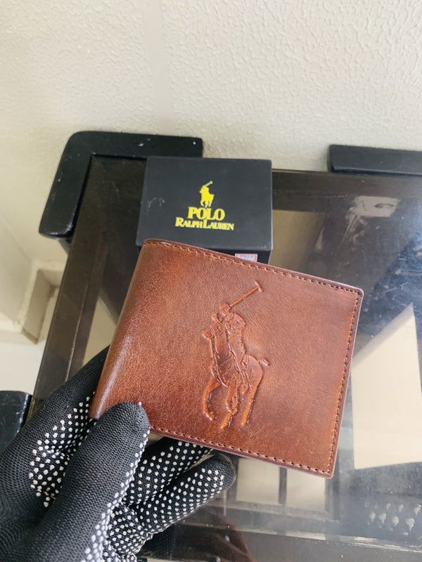 11 POLO RALF LAUREN PRINTED PREMIUM QUALITY WALLET WITH BOX