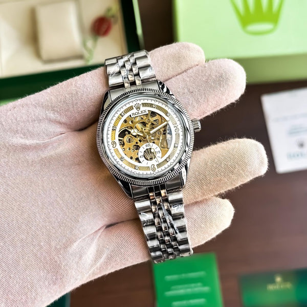 Rolex_Automatic_Silver_White