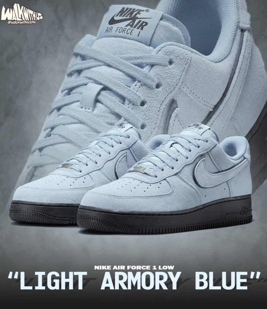 Nike Air Force 1 07 LV8 Light Armory Blu