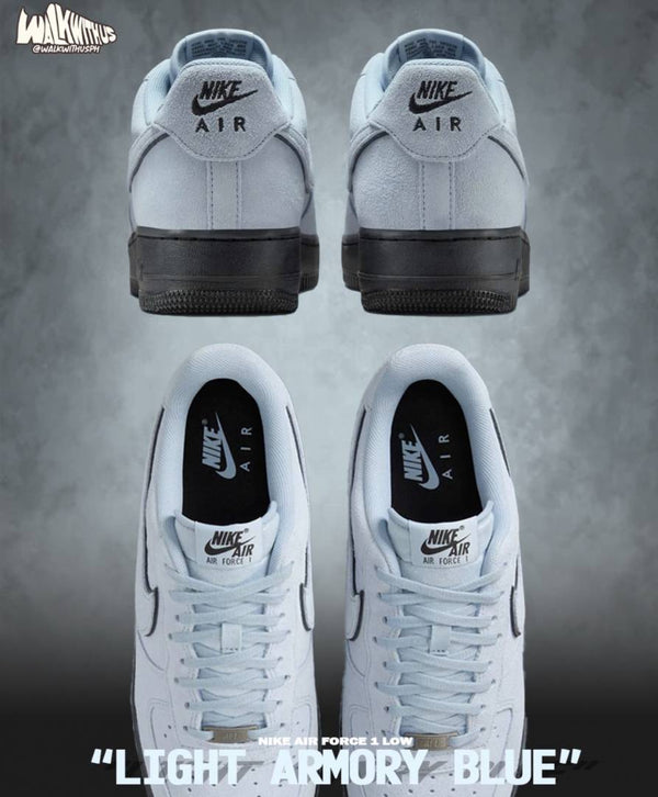 Nike Air Force 1 07 LV8 Light Armory Blu