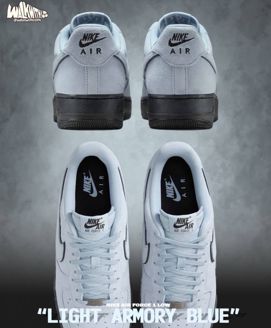Nike Air Force 1 07 LV8 Light Armory Blu