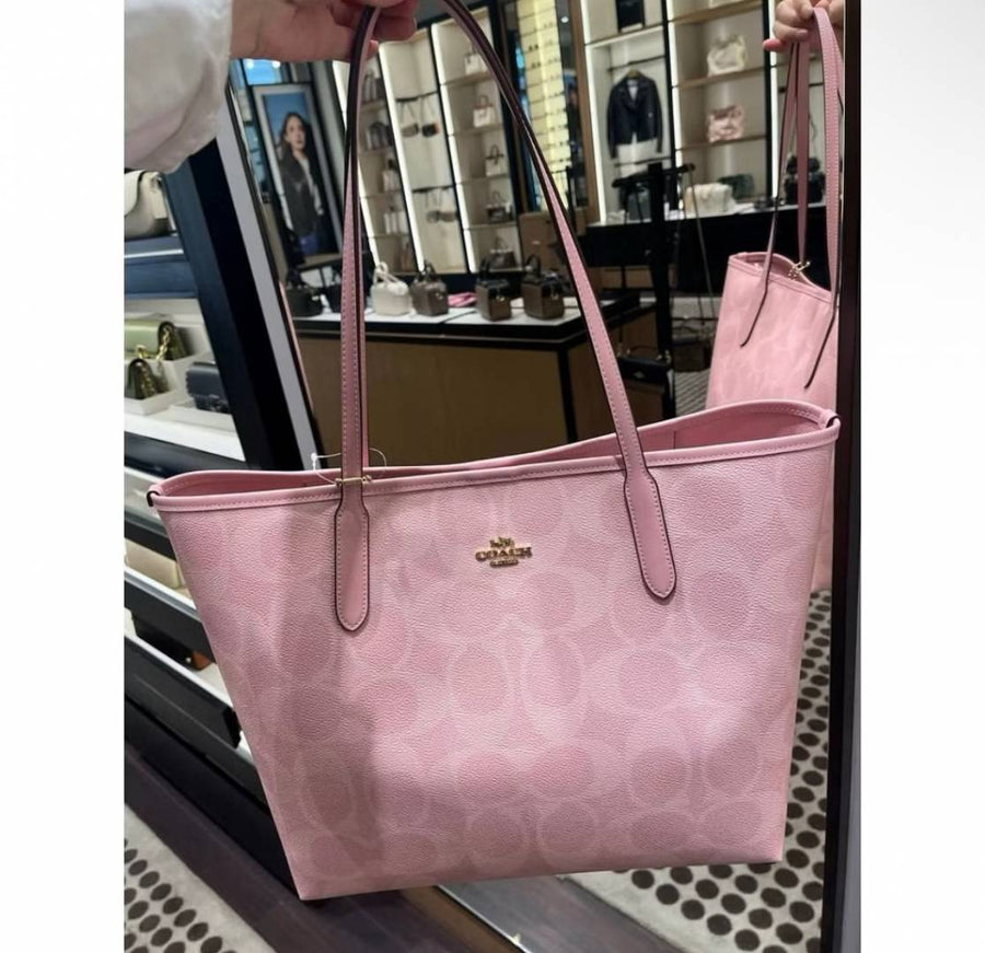Coach_City_Tote_Pink_Edition_With_OriginalBox