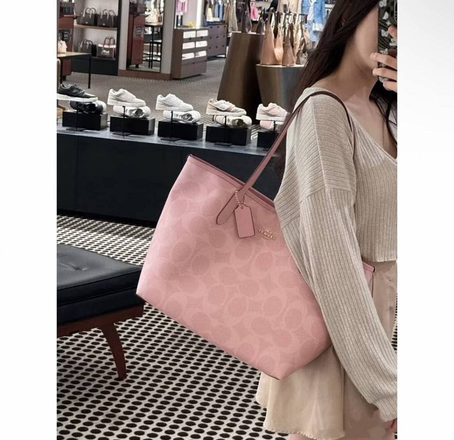Coach_City_Tote_Pink_Edition_With_OriginalBox