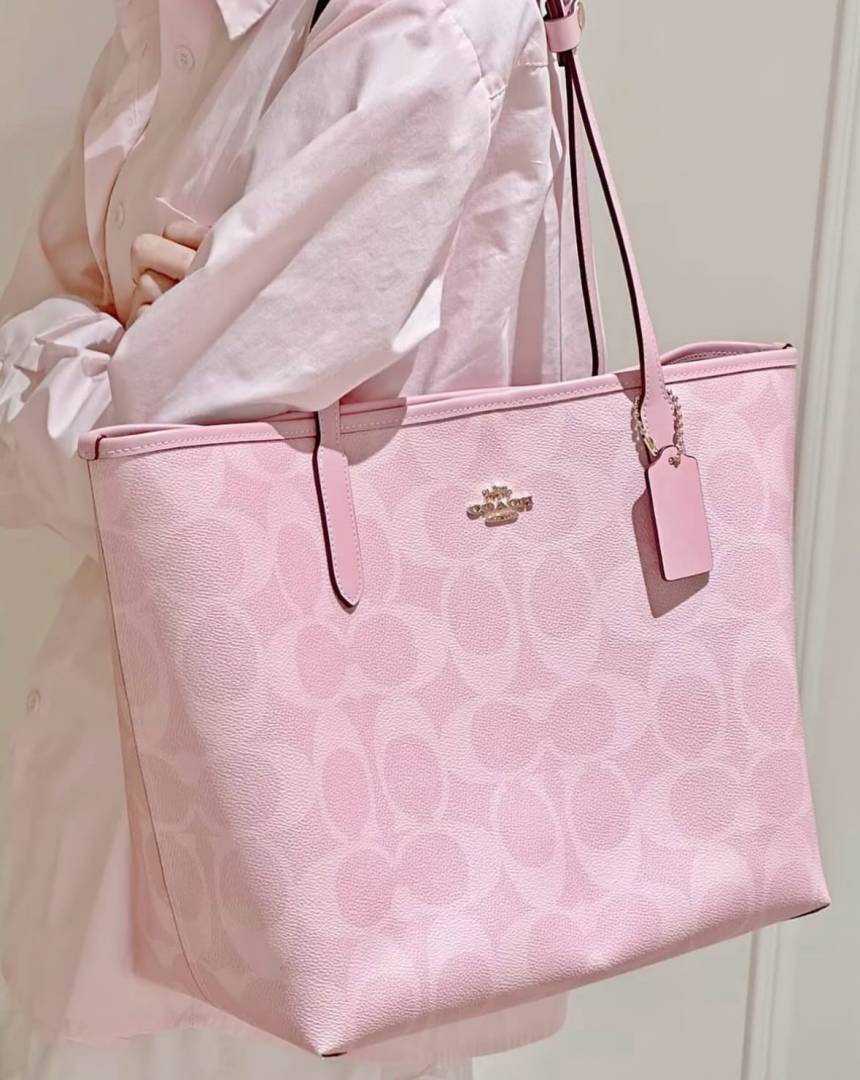 Coach_City_Tote_Pink_Edition_With_OriginalBox