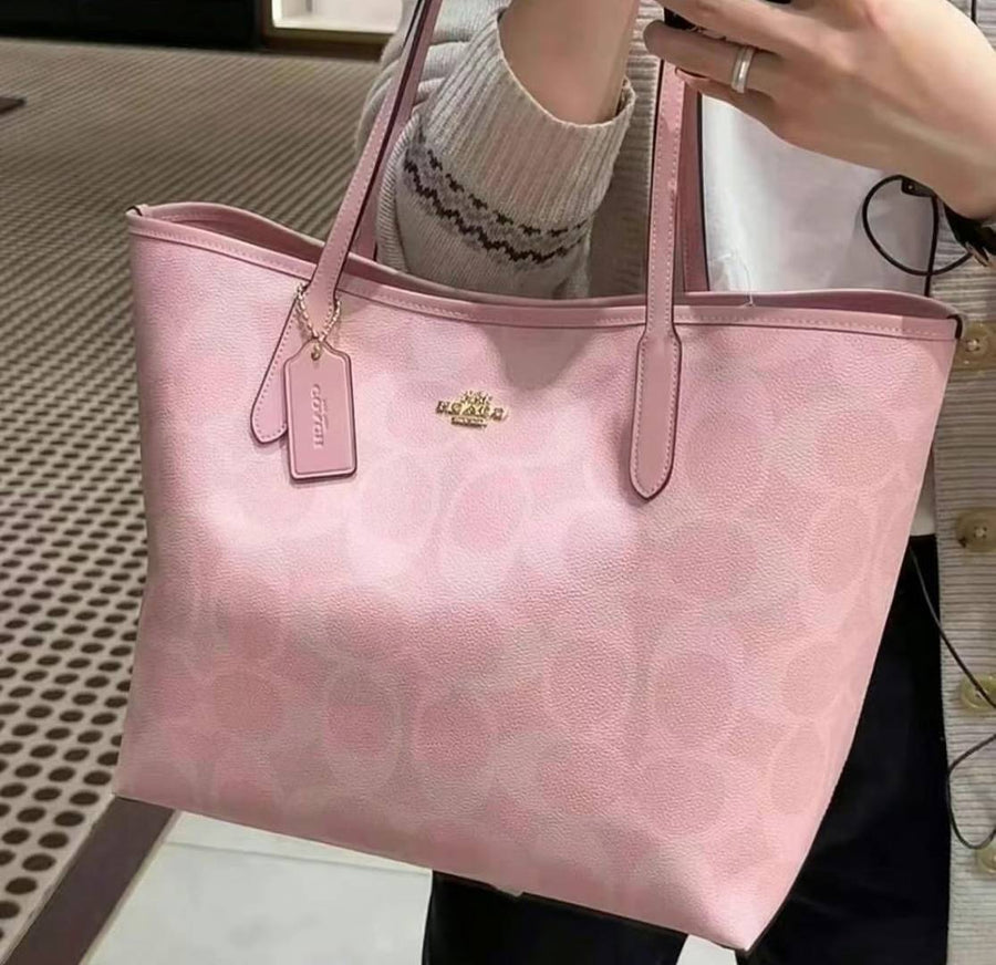 Coach_City_Tote_Pink_Edition_With_OriginalBox