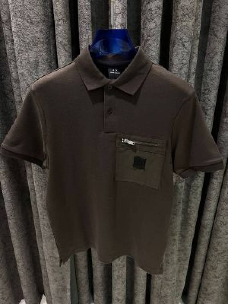 Armani Exchange IMPORTED STORE ARTICLE POLO T-SHIRT