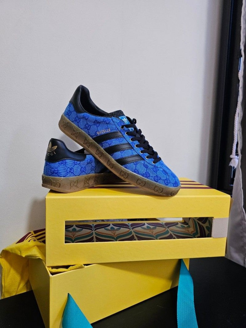 Adidas men gazelle blue