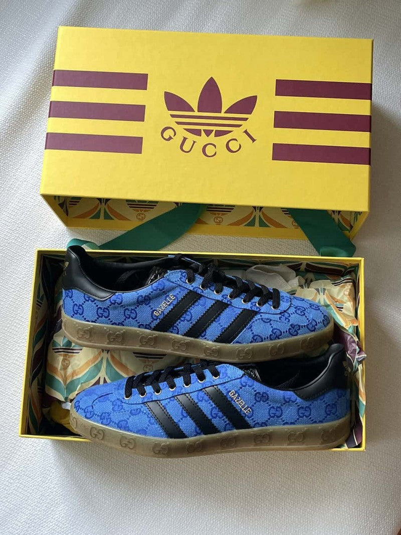 Adidas men gazelle blue
