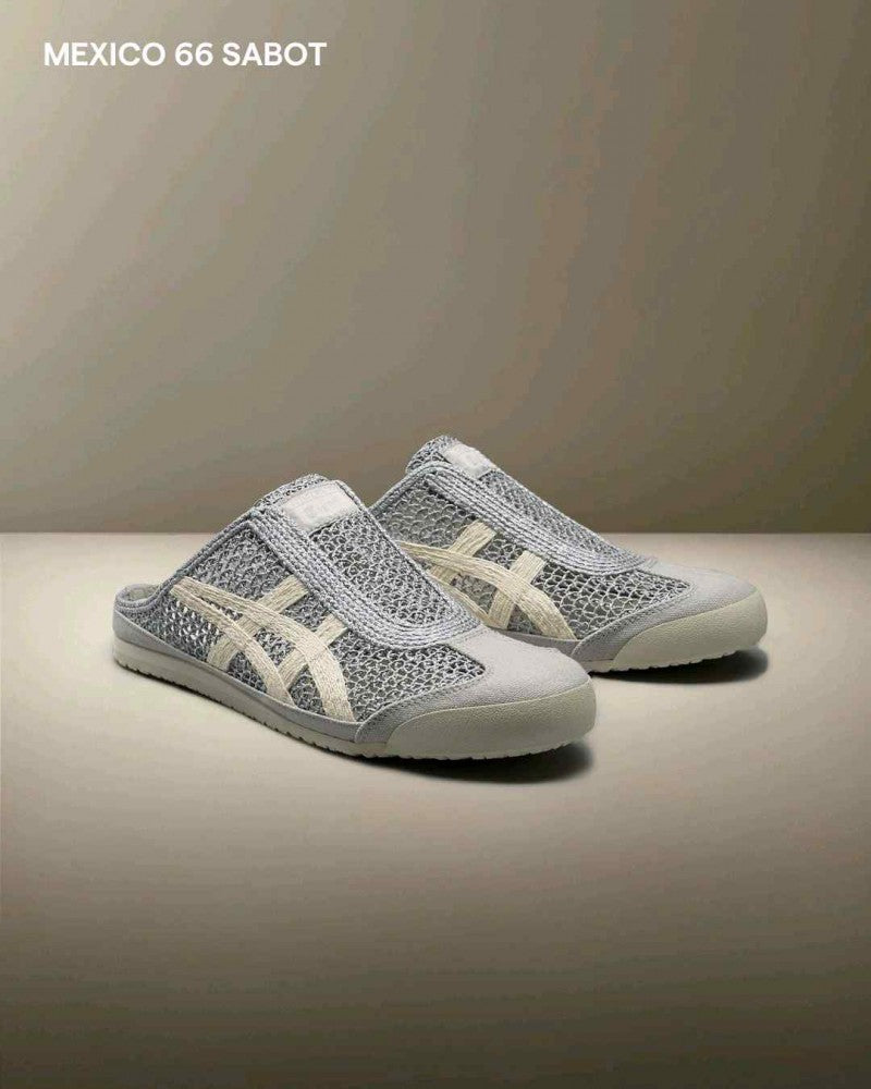 Onitsuka Tiger Mexico 66 Sabot Pure Silver Cream 6154