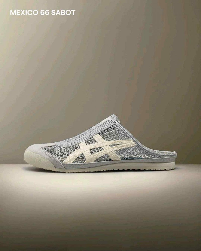 Onitsuka Tiger Mexico 66 Sabot Pure Silver Cream 6154