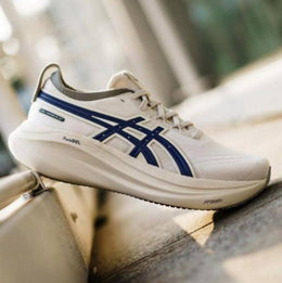 Asics Gel Nimbus 27 ATC Track Club Cream Navy