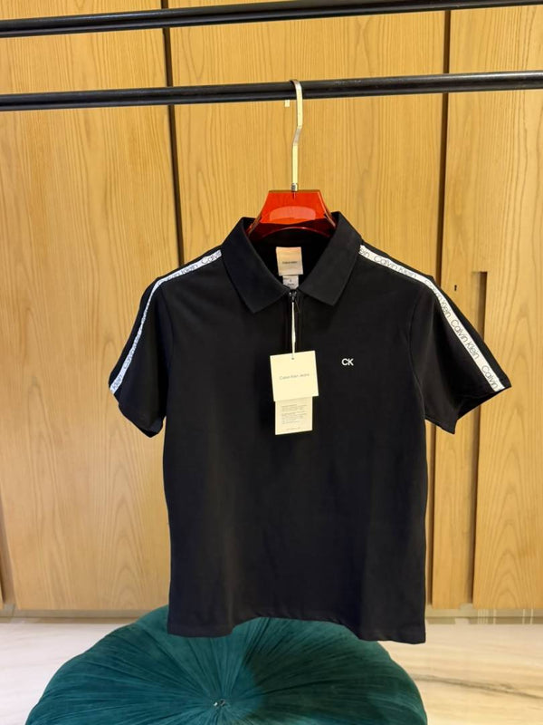 Calvi-xn Klein IMPORTED STORE ARTICLE POLO T SHIRT BLACK