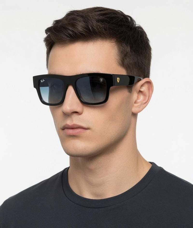 Ray-Ban 4415 Black Blue GLASS