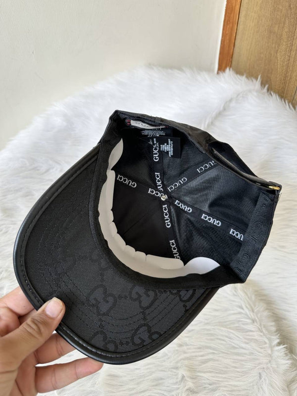 Gucci_GG_Small_Monogram_Dustee_Black_Premium_Unisex_Cap_With_Safety_Box