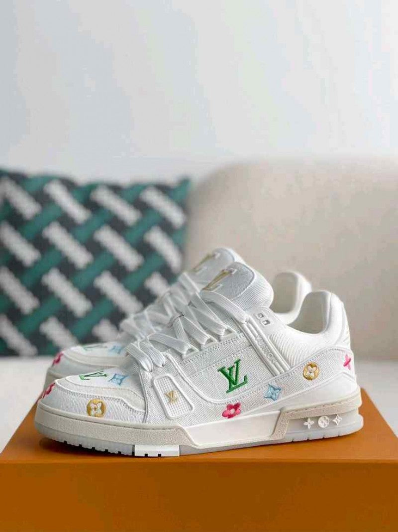 Louis Vuitton LV Trainer White Multi Monogram Edition