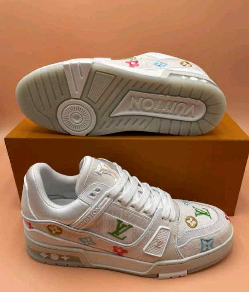 Louis Vuitton LV Trainer White Multi Monogram Edition