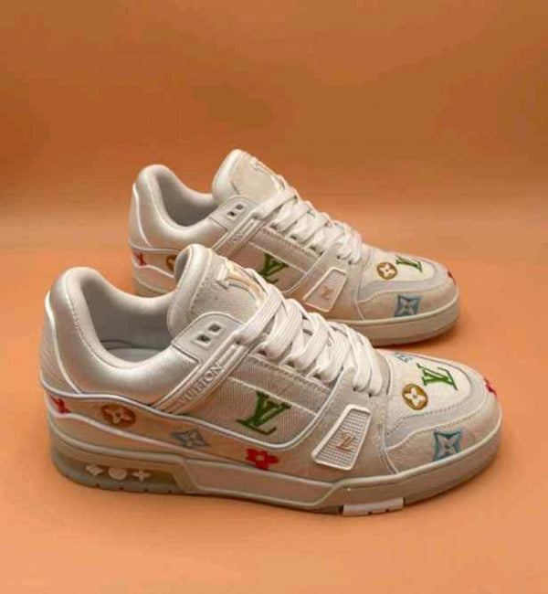 Louis Vuitton LV Trainer White Multi Monogram Edition