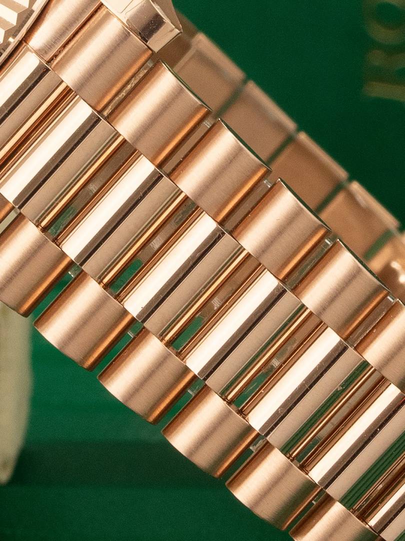 Rolex Oyster Perpetual Day Date 40 Battery Copper Green