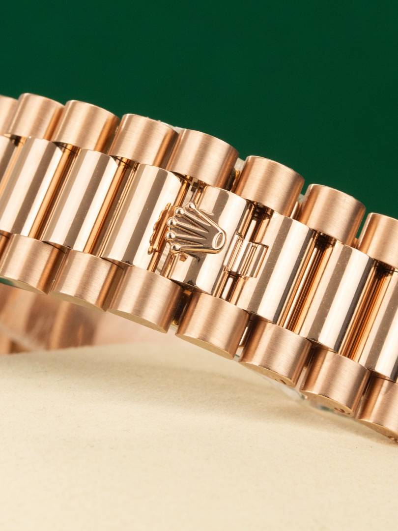 Rolex Oyster Perpetual Day Date 40 Battery Copper Green