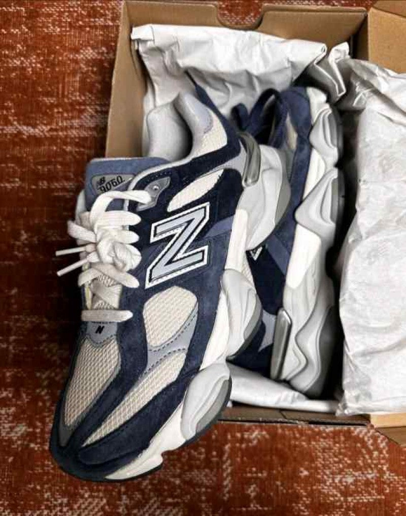 New Balencee 9060 Indigo Blue womens 524
