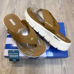 Skechers Go Walk Comfort Premium Beige Cream Simplex