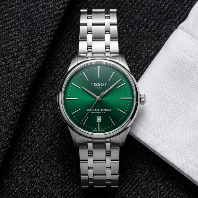 Tissot Chemin Japan Quartz Silver-Green