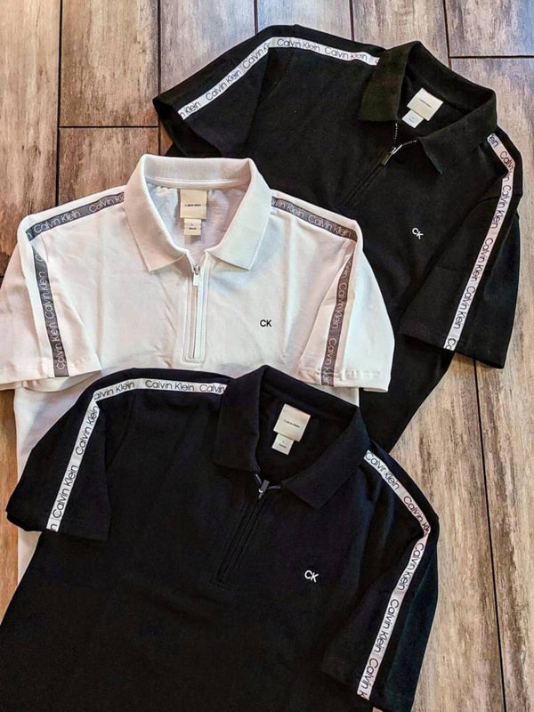 Calvi-xn Klein IMPORTED STORE ARTICLE POLO T SHIRT WHITE