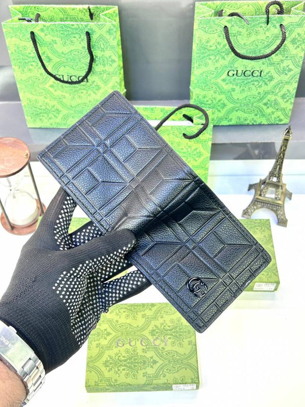 Gucci New Black Wallet Fa 48