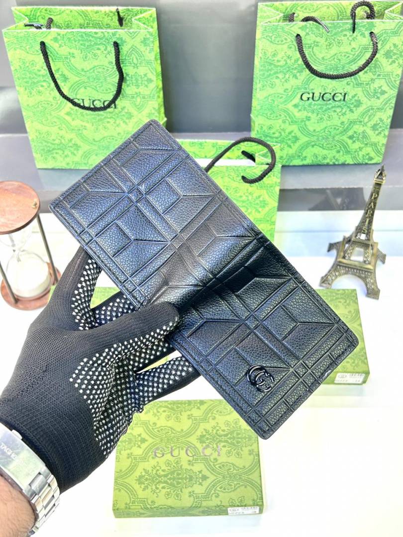 Gucci New Black Wallet Fa 48