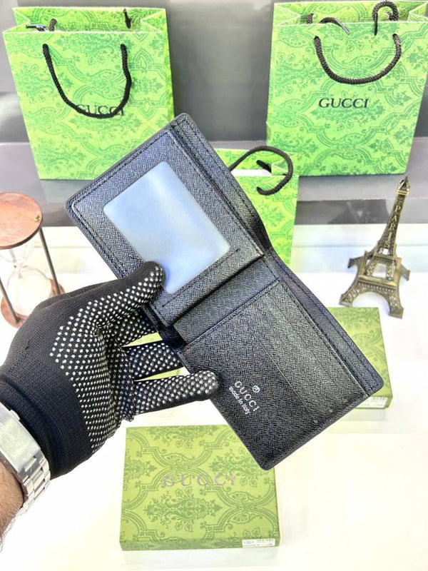 Gucci New Black Wallet Fa 48