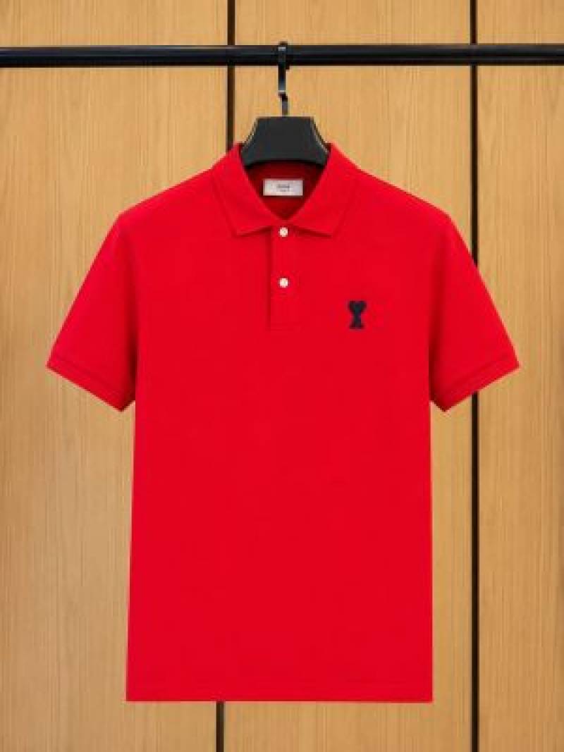 AMI PARIS IMPORTED STORE AxRTICLE POLO T-SHIRT