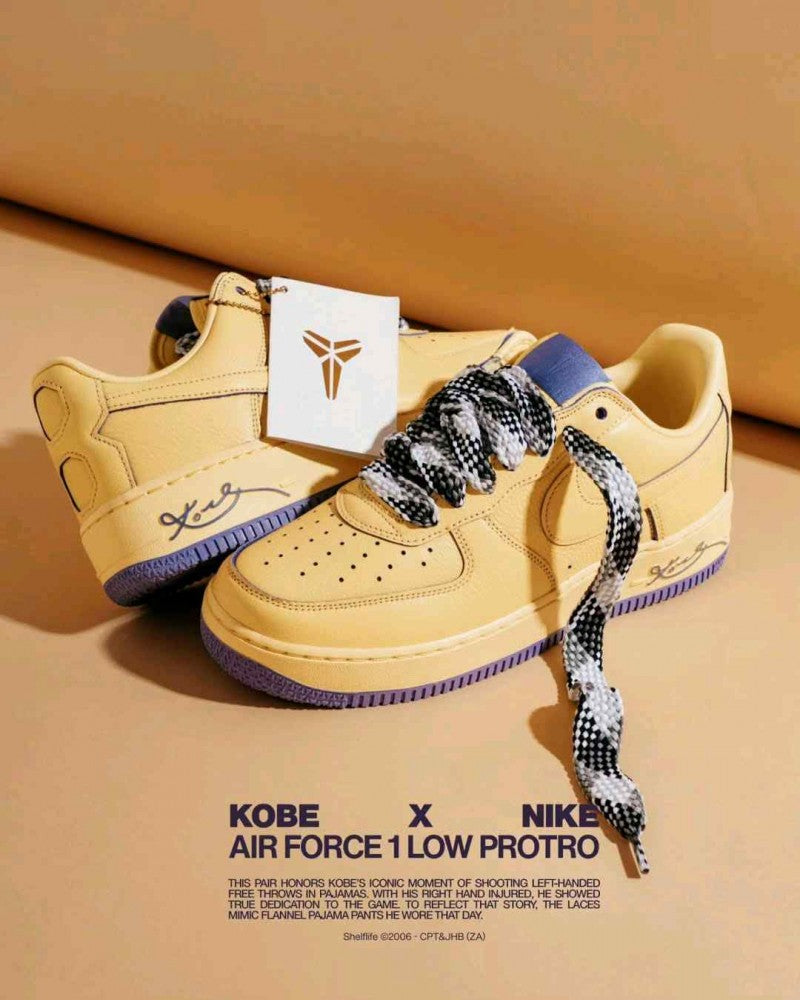 Kobe Bryant x Nikkee Air Force 1 Low Mamba Mentality 6079