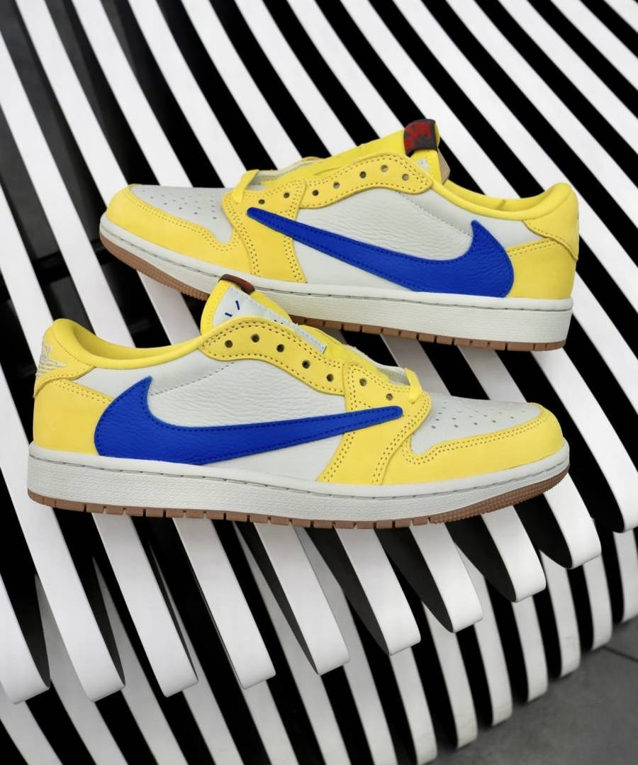 Nike AIR JORDAN 1 LOW TRAVIS SCOTT CANARY