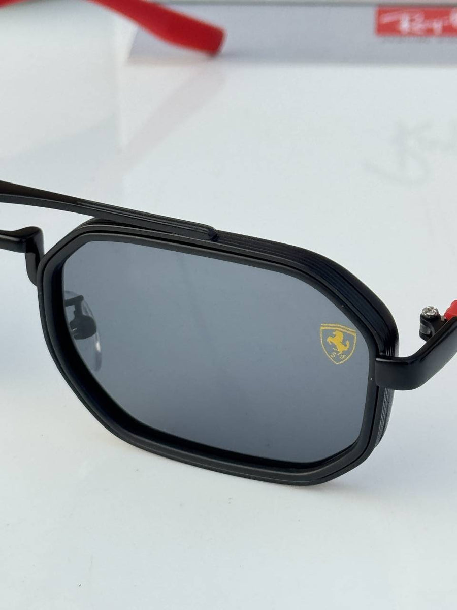 Ray-Ban 7328 black red