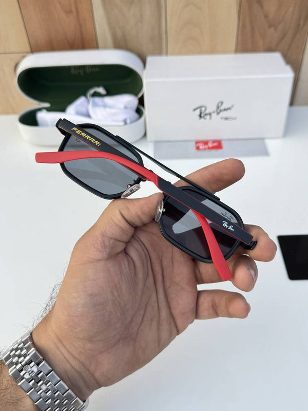 Ray-Ban 7328 black red