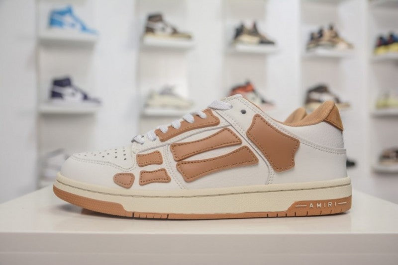 ameerii. skel top low white brown
