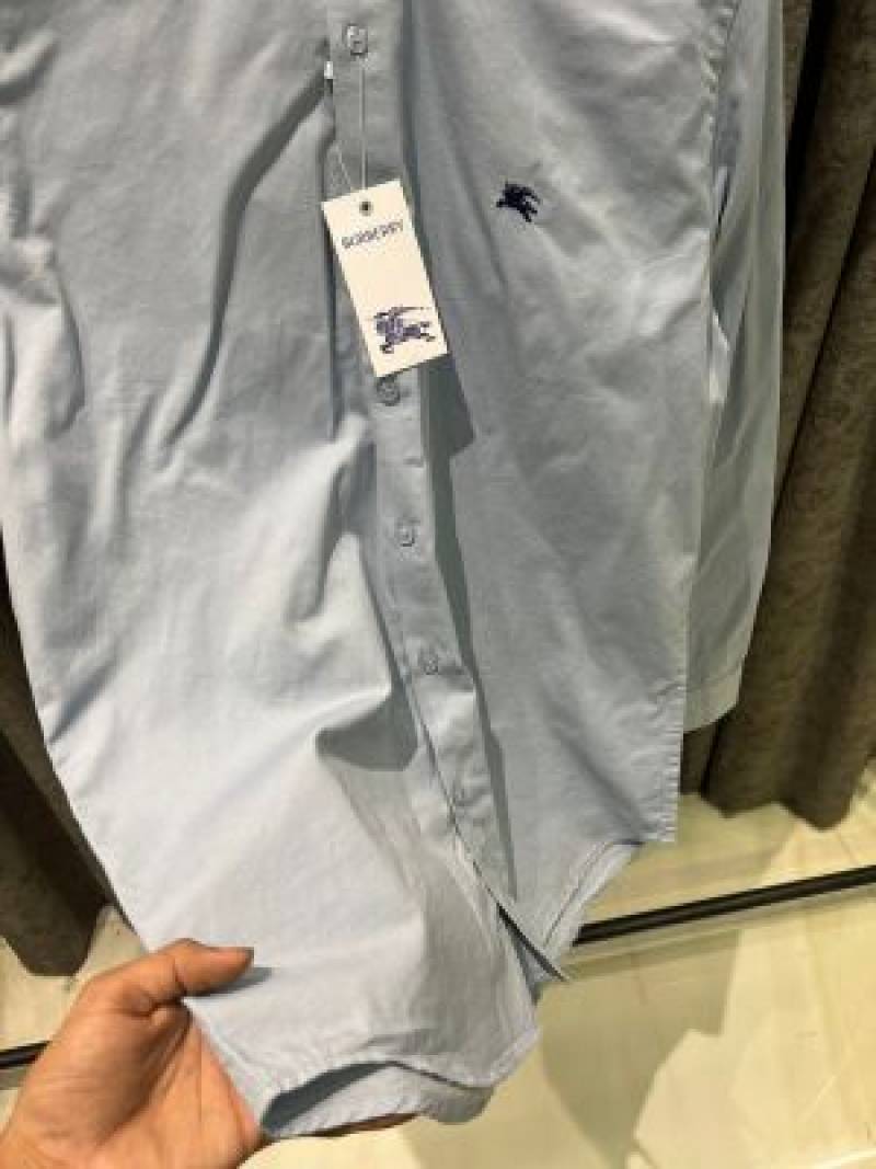 Burberry IMPORTED STORE ARTICLE SHIRT SKY BLUE