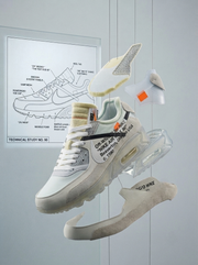 NIKK.E AIRMAX 90 X OFF WHIITE