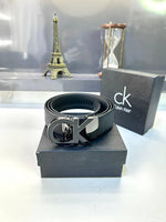 Ck_Calvi_n Full Black Auto Lock Belt Fa 165