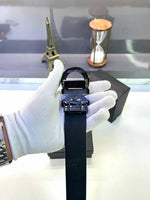 Ck_Calvi_n Full Black Auto Lock Belt Fa 165
