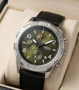 Fossil Bronson Chronograph Luggage Leather