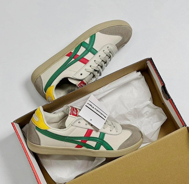 Onitsuka tigerr tokuten Beige Red Green