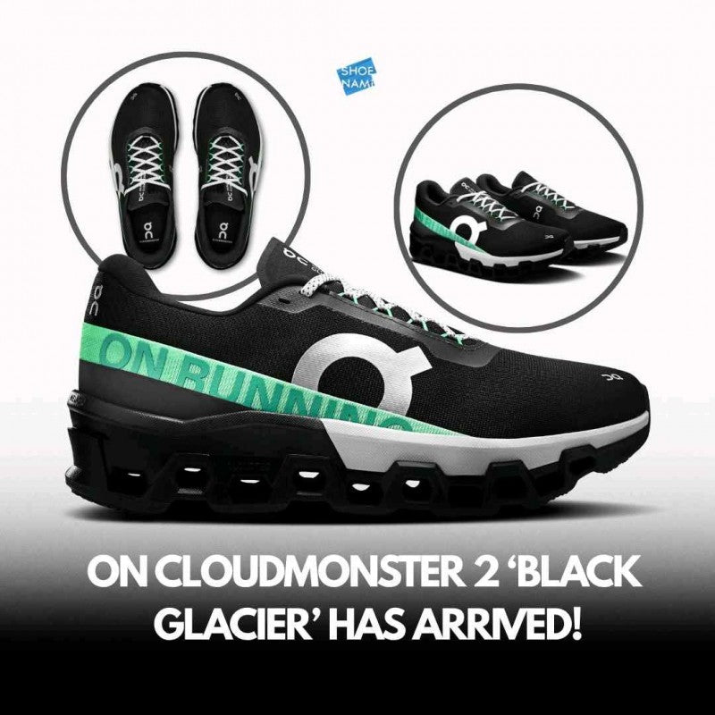 On Running CloudMonster 2 Black Glacier 1112