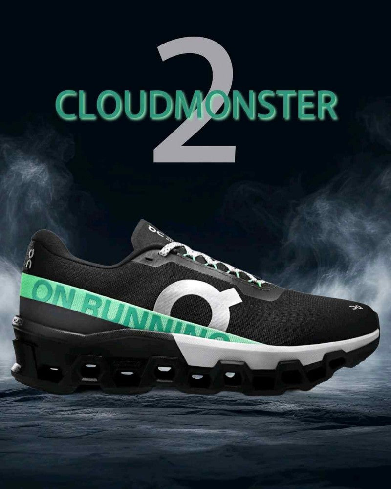 On Running CloudMonster 2 Black Glacier 1112