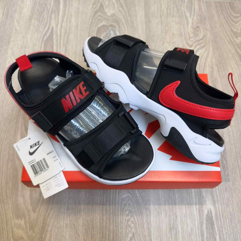 Nike Canyon Adjust Black Red White Premium Sports Sandal
