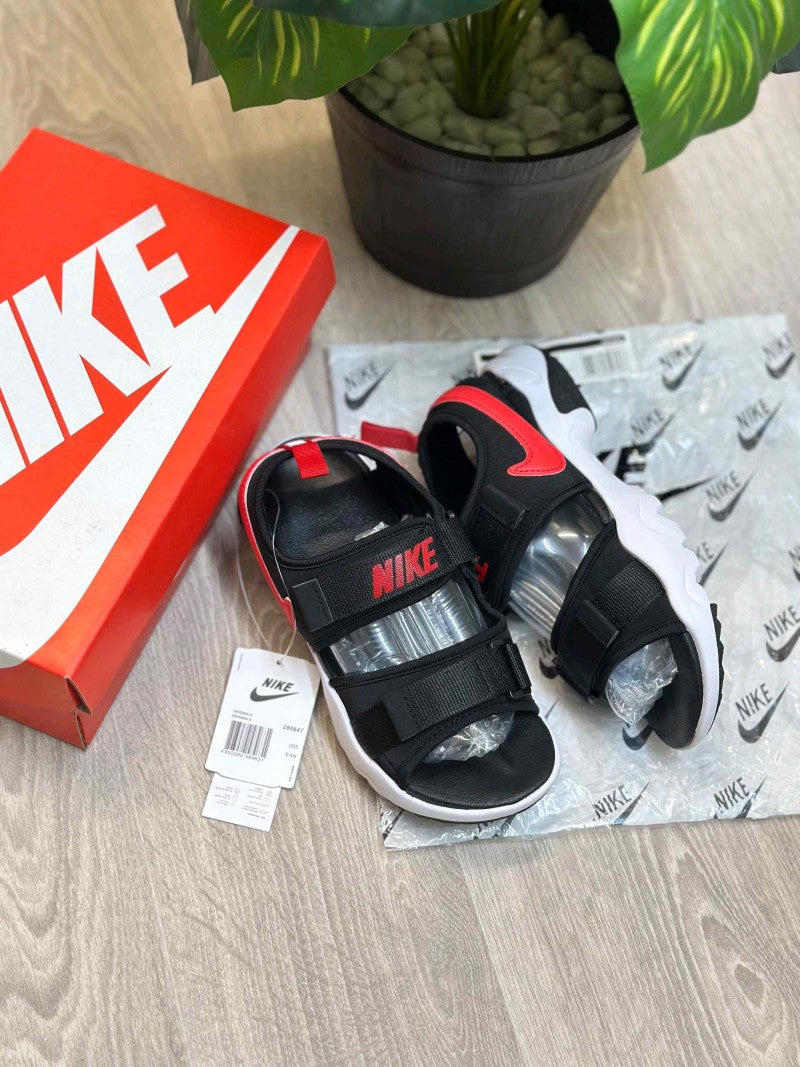 Nike Canyon Adjust Black Red White Premium Sports Sandal