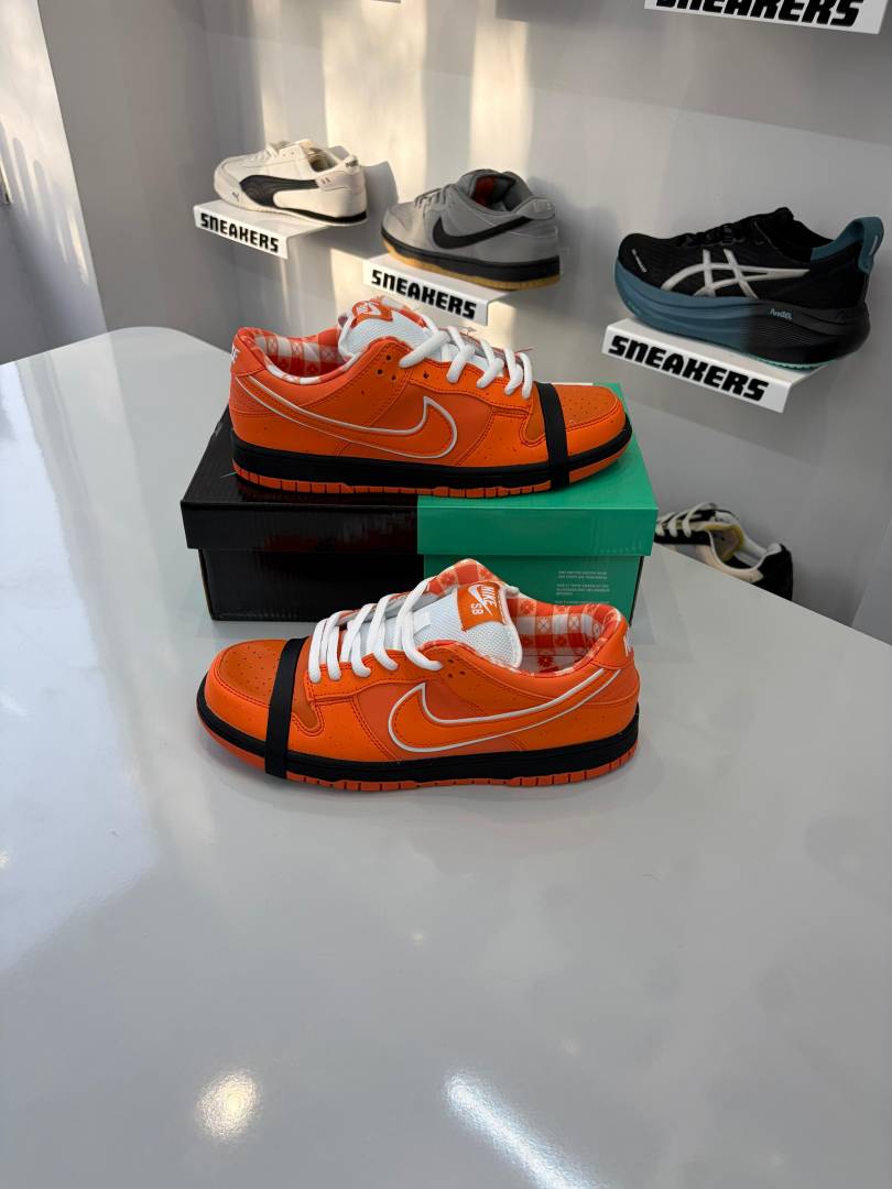 Sb Dunk low Concepts Orange Lobster With Extra lace & bands 650
