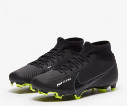 Nike Zoom Mercurial Superfly 9 Pro FG Black Volt Football shoes
