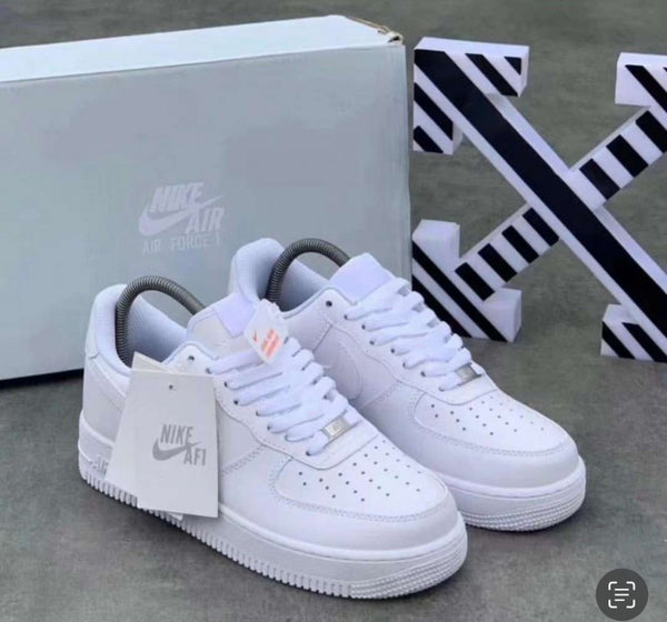 Nike Airforce 1 White Pure Leather UA Quality