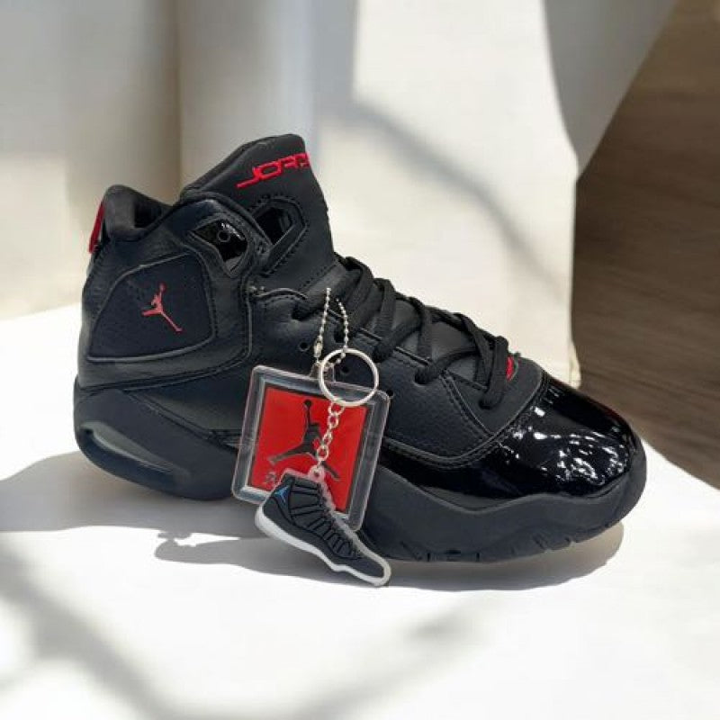 Nike air jordan jumpman two trey black sale